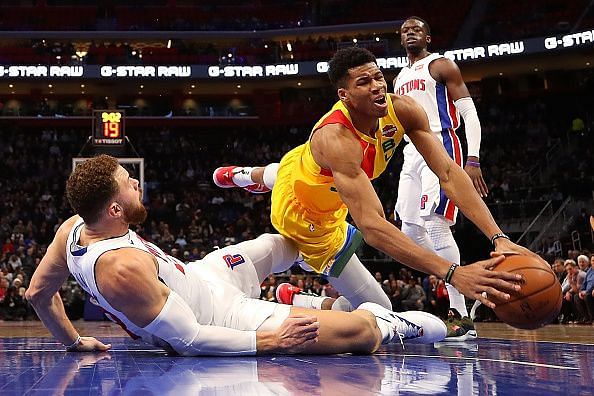 NBA Starting Lineups and Match Prediction - Detroit Pistons vs Milwaukee Bucks - Game 1