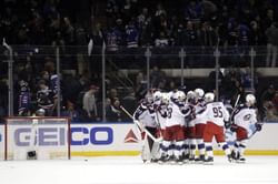 Blue Jackets edge Rangers in shootout to earn playoff spot