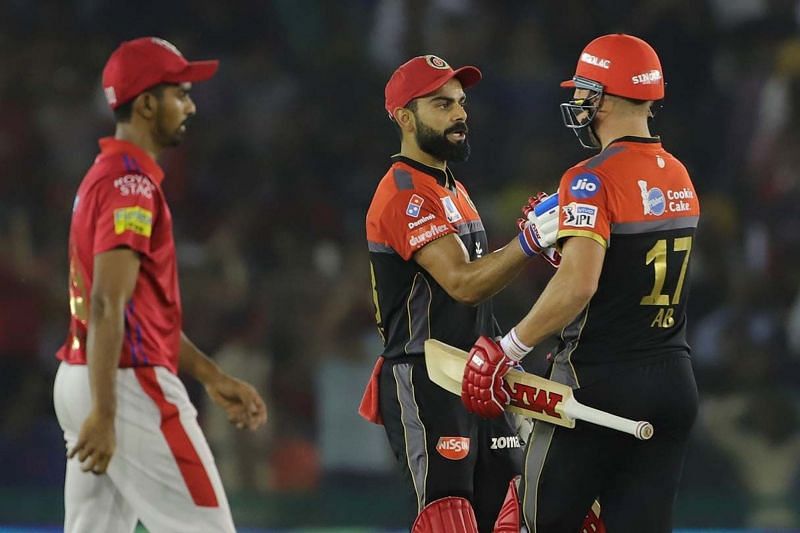 Virat Kohli and AB de Villiers played brilliant knocks to get RCB its first points on the board
