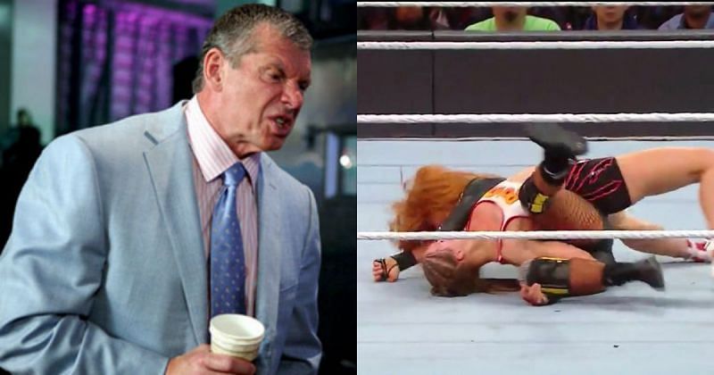 Vince McMahon was not a happy man.