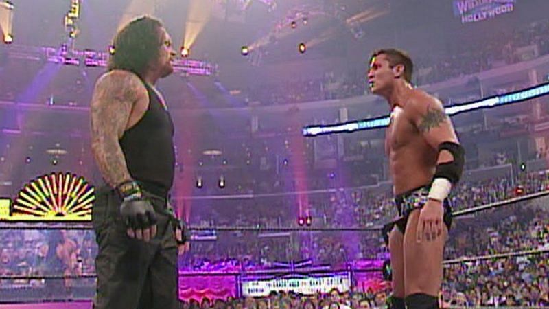 Image result for randy orton vs the undertaker wrestlemania 21