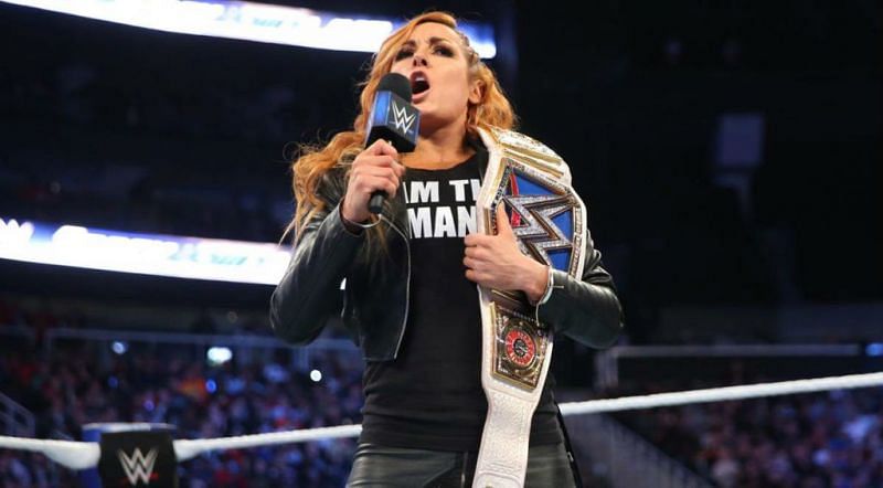 The SmackDown Title might stay on her for a while