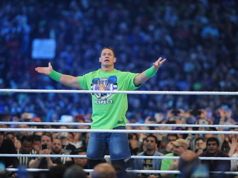 What could Cena do at the biggest show in wrestling this year?