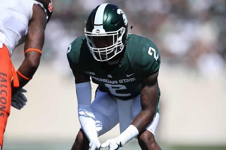 Michigan State cornerback Justin Layne declares for NFL Draft - The Only  Colors