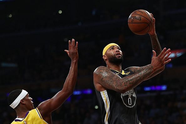 DeMarcus Cousins had himself a strong night