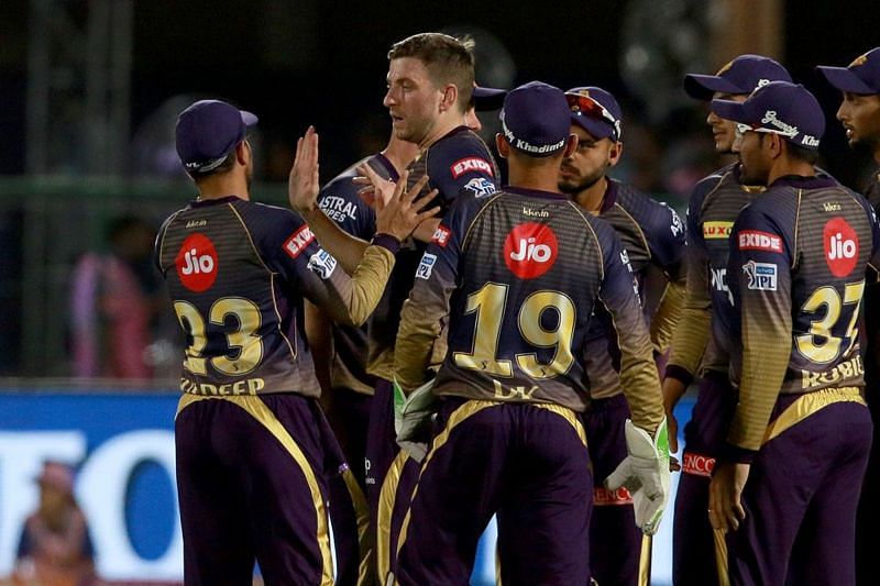 Kolkata Knight Riders cruised to an 8-wicket victory against Rajasthan Royals (Image: IPLT20)