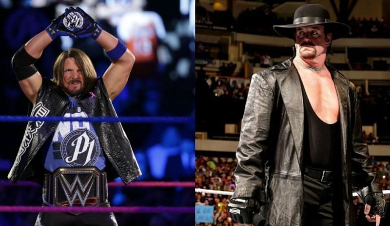 Could AJ Styles be one of The Undertaker&#039;s opponents?