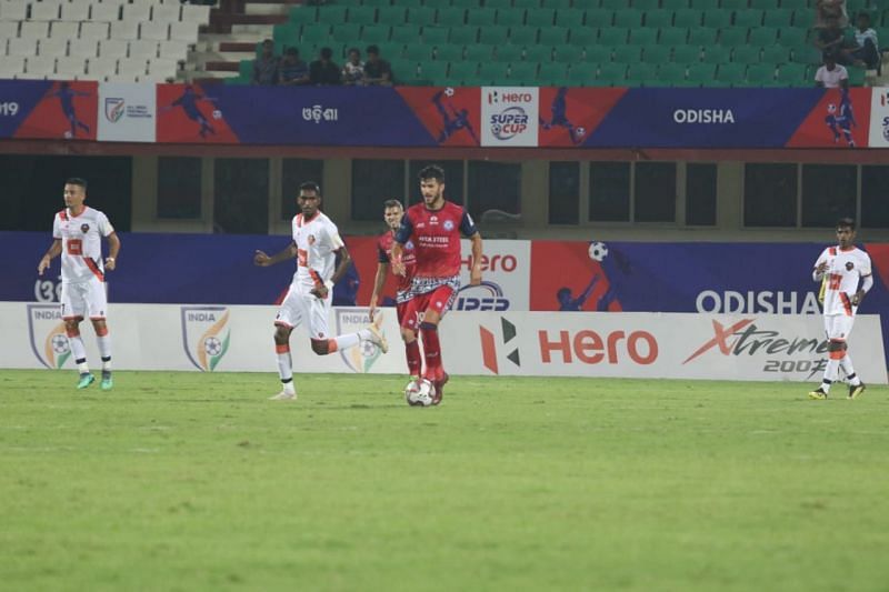 Jamshedpur FC players rarely showed any signs of urgency while going forward