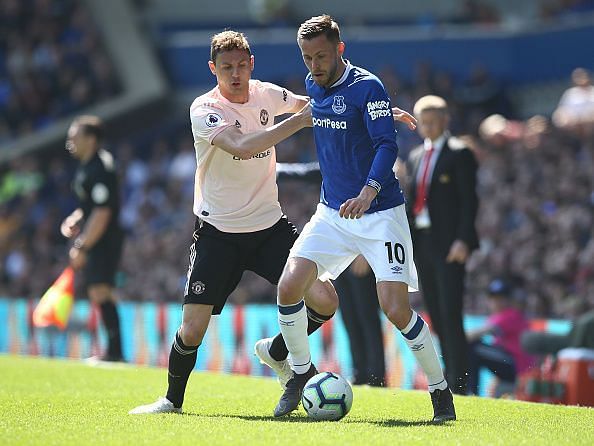 Nemanja Matic looked out of sorts against Everton