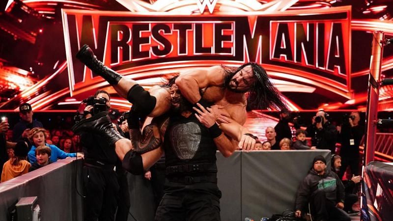 This was the first match that Roman Reigns has had in months.