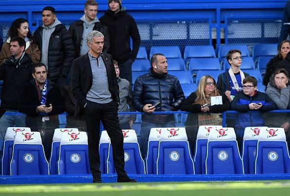 Jose Mourinho has managed both clubs in the last five years