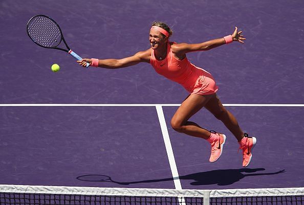 GNP Seguros: Victoria Azarenka rallies to a straight sets win over Zarina Diyas