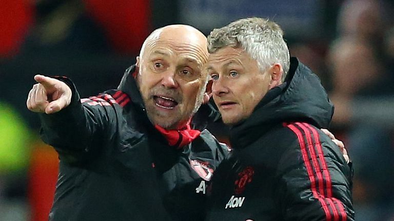 Mike Phelan (left): Set for a new role at Manchester United?