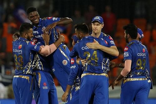 The high-flying Mumbai Indians will look to beat Kings XI Punjab at home. (Image Courtesy: IPLT20)