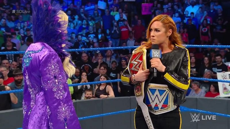 Charlotte and Bayley faced off for the first time since WrestleMania