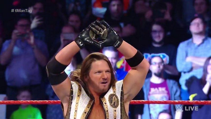 AJ Styles sported a new look as he debuted on RAW