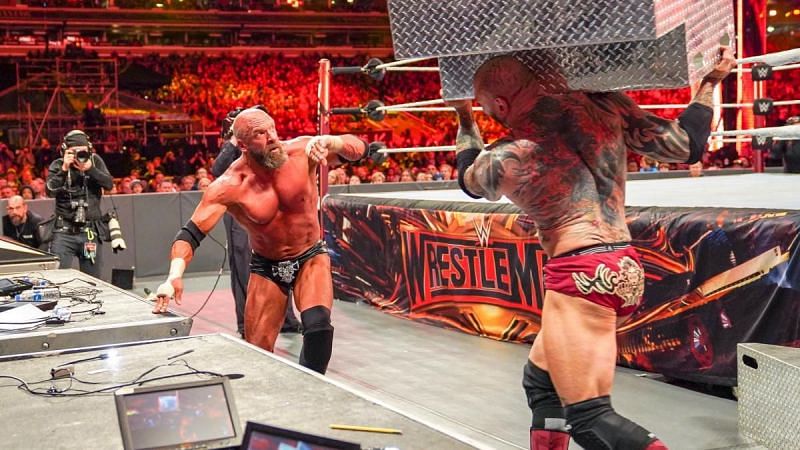 Triple H vs. Batista was one of the best matches from WrestleMania 35
