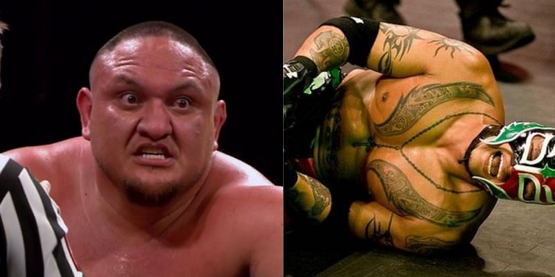 WWE WrestleMania 35: Samoa Joe vs Rey Mysterio