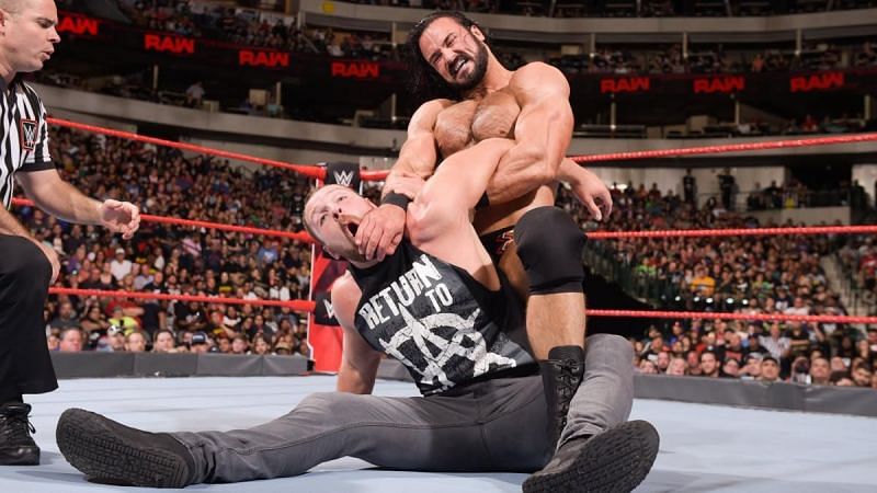 Dean Ambrose and Drew McIntyre were in a couple of singles matches on RAW in the lead up to WrestleMania 35