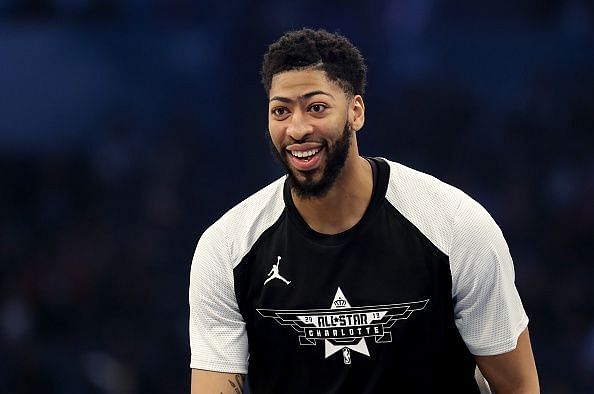 Anthony Davis ahead of the 2019 NBA All-Star Game