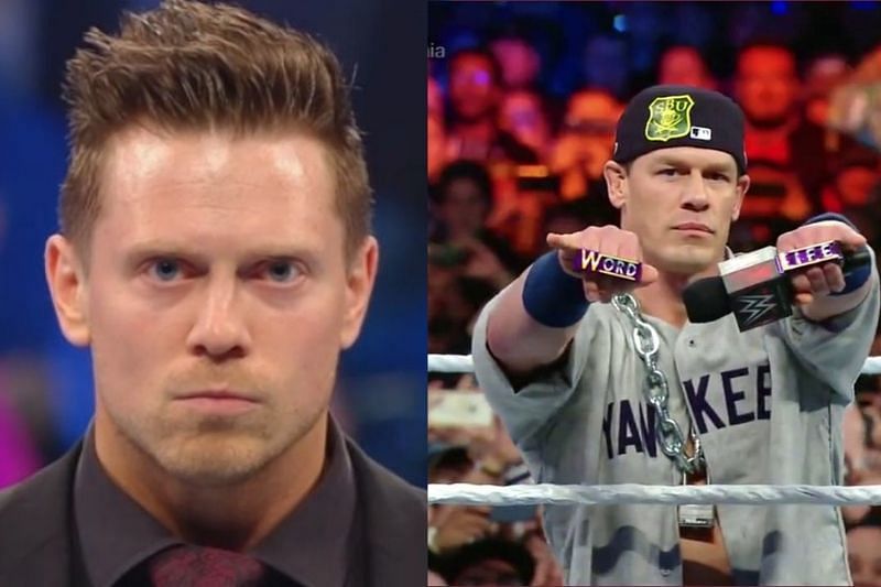 The Miz as a face against a heel John Cena would be very interesting
