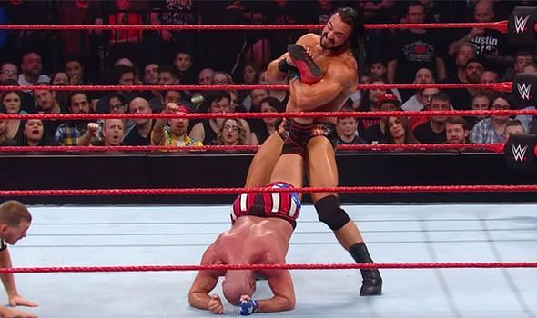 McIntyre made Kurt Angle submit to his own move on Raw