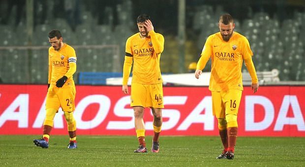 Roma have been knocked off their perch this season