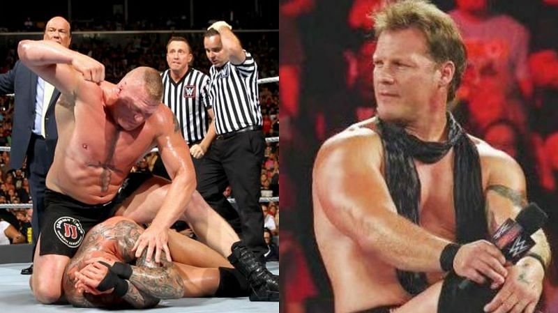 Lesnar&#039;s match with Randy Orton almost sparked a huge backstage fight with Chris Jericho in 2016.