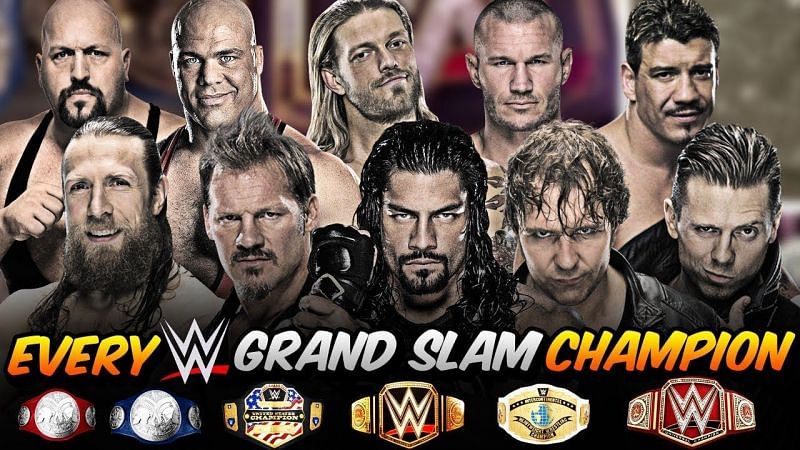 Image result for wwe grand slam champions