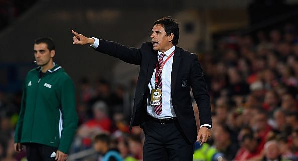 Gareth Bale enjoyed success with Wales under the management of Chris Coleman