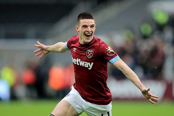 Declan Rice could be the future holding midfielder for England for many years to come