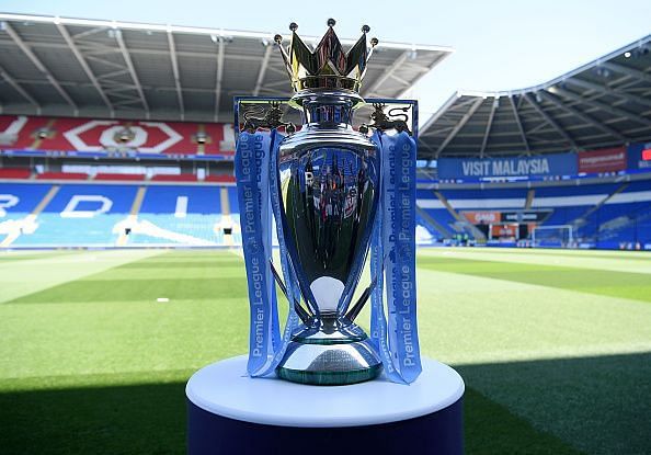 Premier League trophy