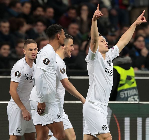 FC Internazionale v Eintracht Frankfurt - UEFA Europa League Round of 16: Second Leg