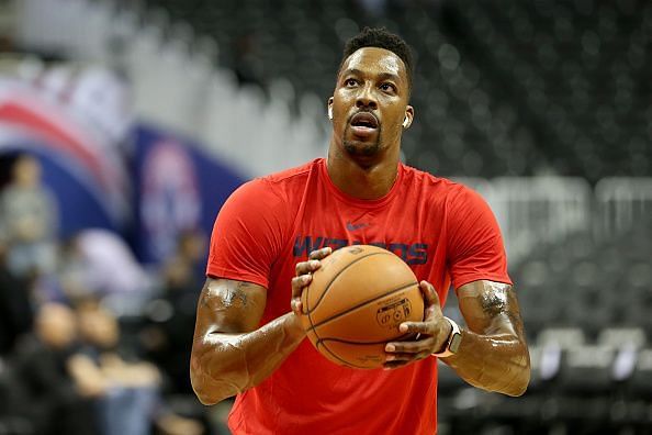 Dwight Howard only managed nine appearances this season for the Wizards
