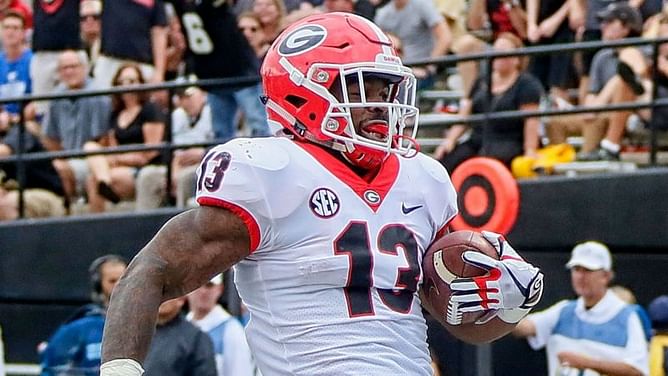Elijah Holyfield set for NFL armed with fatherly advice and Georgia grounding