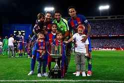 Former Barcelona superstar hails Lionel Messi and Luis Suarez after their win against Atletico Madrid