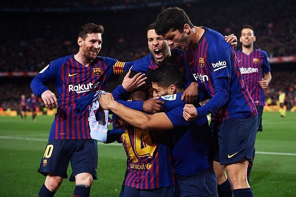BARCELONA CLOSE IN ON THE LALIGA SANTANDER TITLE ON WEEKEND PACKED WITH DERBY CLASHES