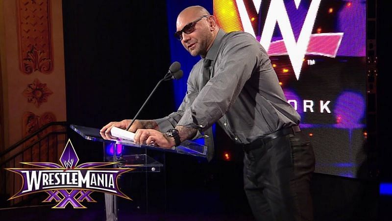 Batista&#039;s return to WWE in 2014 was met with boos by the loyal Daniel Bryan fans.