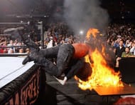 Edge and Foley showed just how hardcore they were at WrestleMania 22.