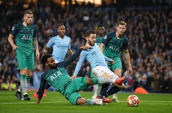 Manchester City v Tottenham Hotspur - UEFA Champions League Quarter Final: Second Leg.