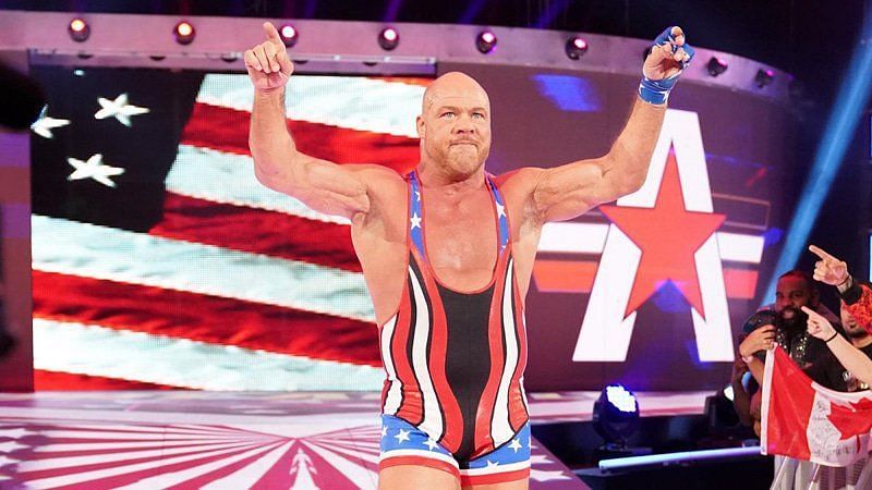 Kurt Angle&#039;s final match in the WWE will be against Baron Corbin at WrestleMania 35