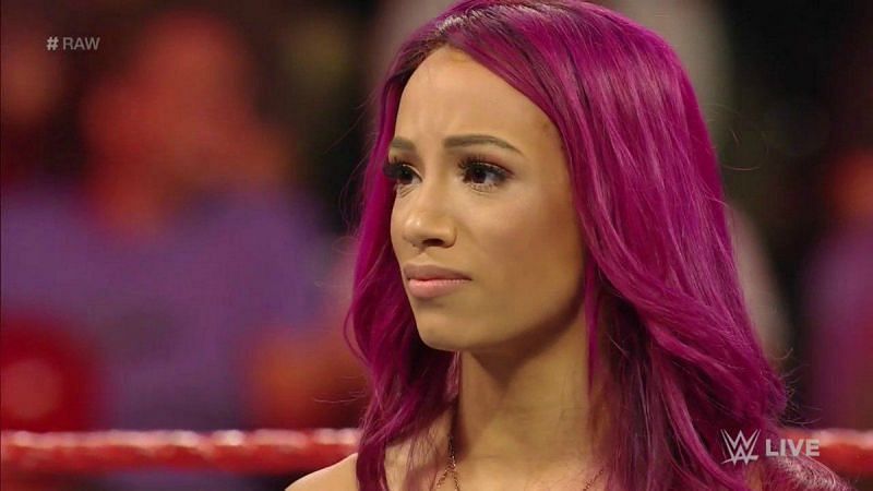 Sasha Banks with another wig reveal - Cageside Seats