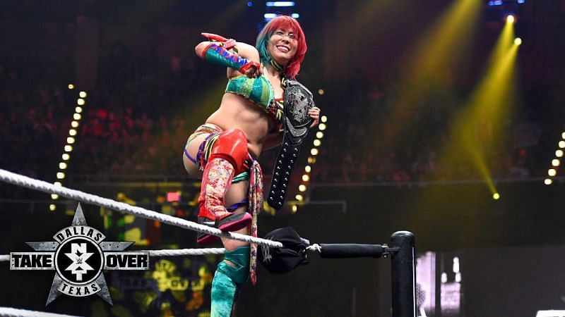 Remember, Asuka is still undefeated on the yellow brand