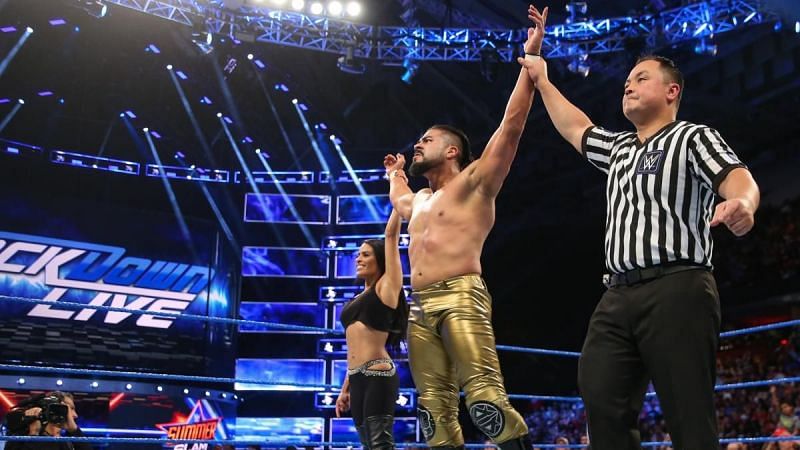 Andrade has paid his dues over the last 12 months