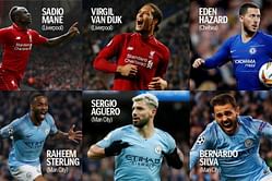 Ranking the 6 nominees for PFA Player of the Year 2019
