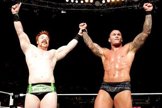 Orton and Sheamus when they were allies