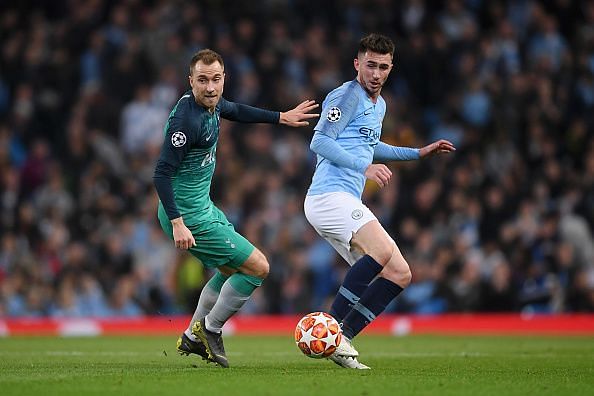 Laporte started slowly and his two mistakes in possession gifted Tottenham at a vital point in the game