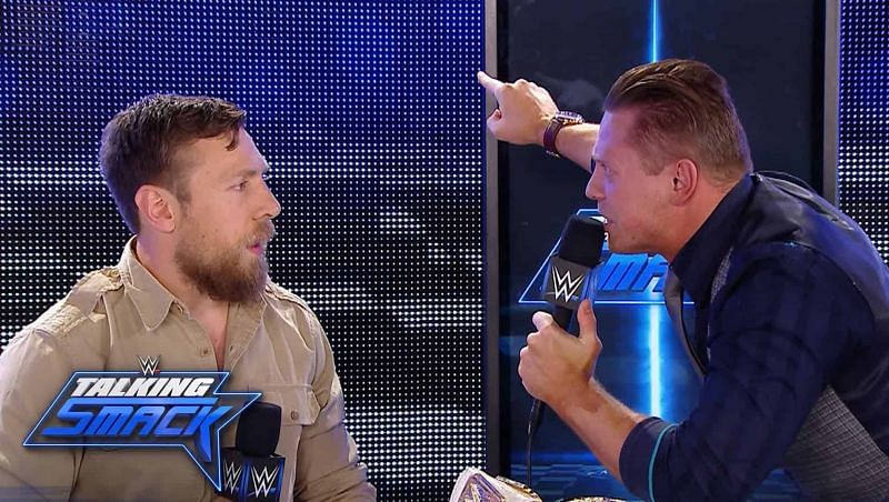 The usually cocky Miz was highly aggressive when he confronted Daniel Bryan on Talking Smack in 2016