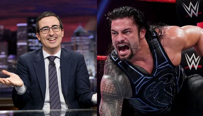 John Oliver talked about WWE on his show recently
