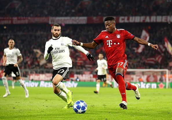 Alaba needs to be at his best as he comes up against a formidable Dortmund attack